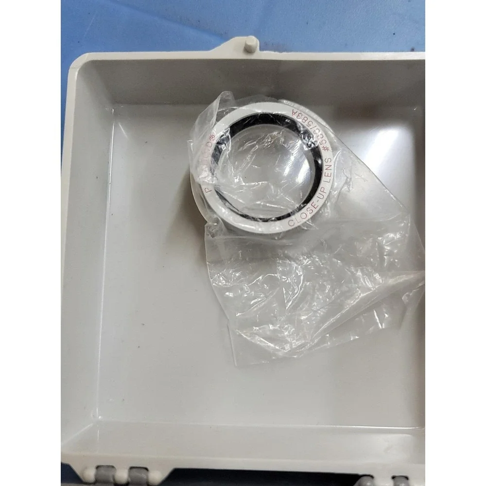 Vintage Polaroid Close-Up Lens Kit 583 with Original Case & Accessories